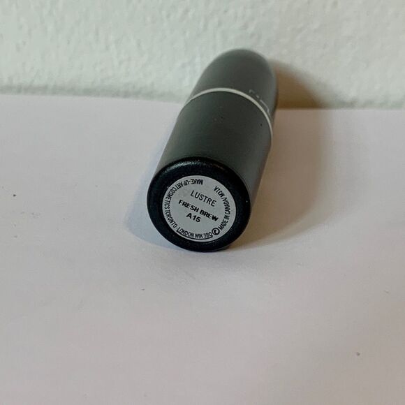 MAC Cosmetics FRESH BREW Lustre Lipstick Rare Discontinued Full Size *USED* Nude - Picture 4 of 7